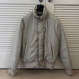Club Monaco Light Gray Puffer Jacket